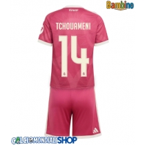 Maglie da calcio Real Madrid Aurelien Tchouameni #14 Terza Maglia Bambino 2026-27 Manica Corta + Pantaloni corti)
